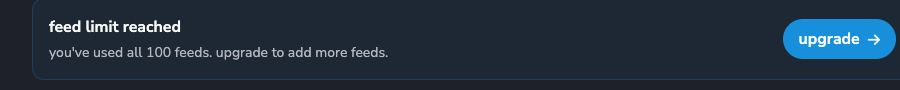 feed limit banner