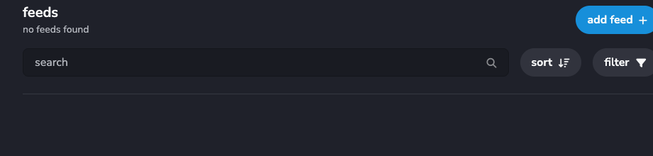 feeds toolbar