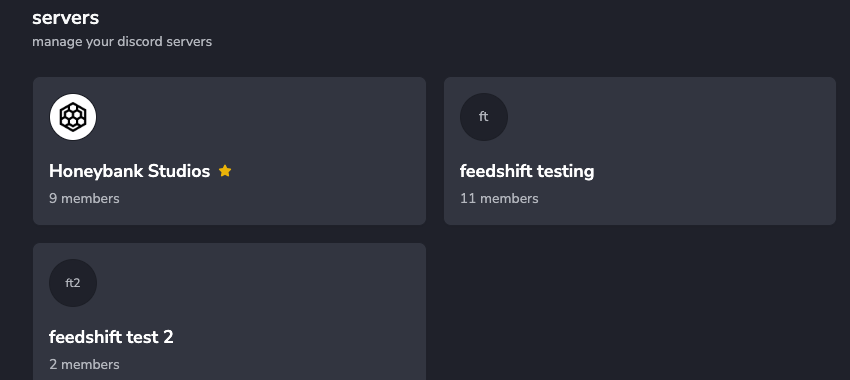 server list