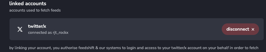 linked accounts
